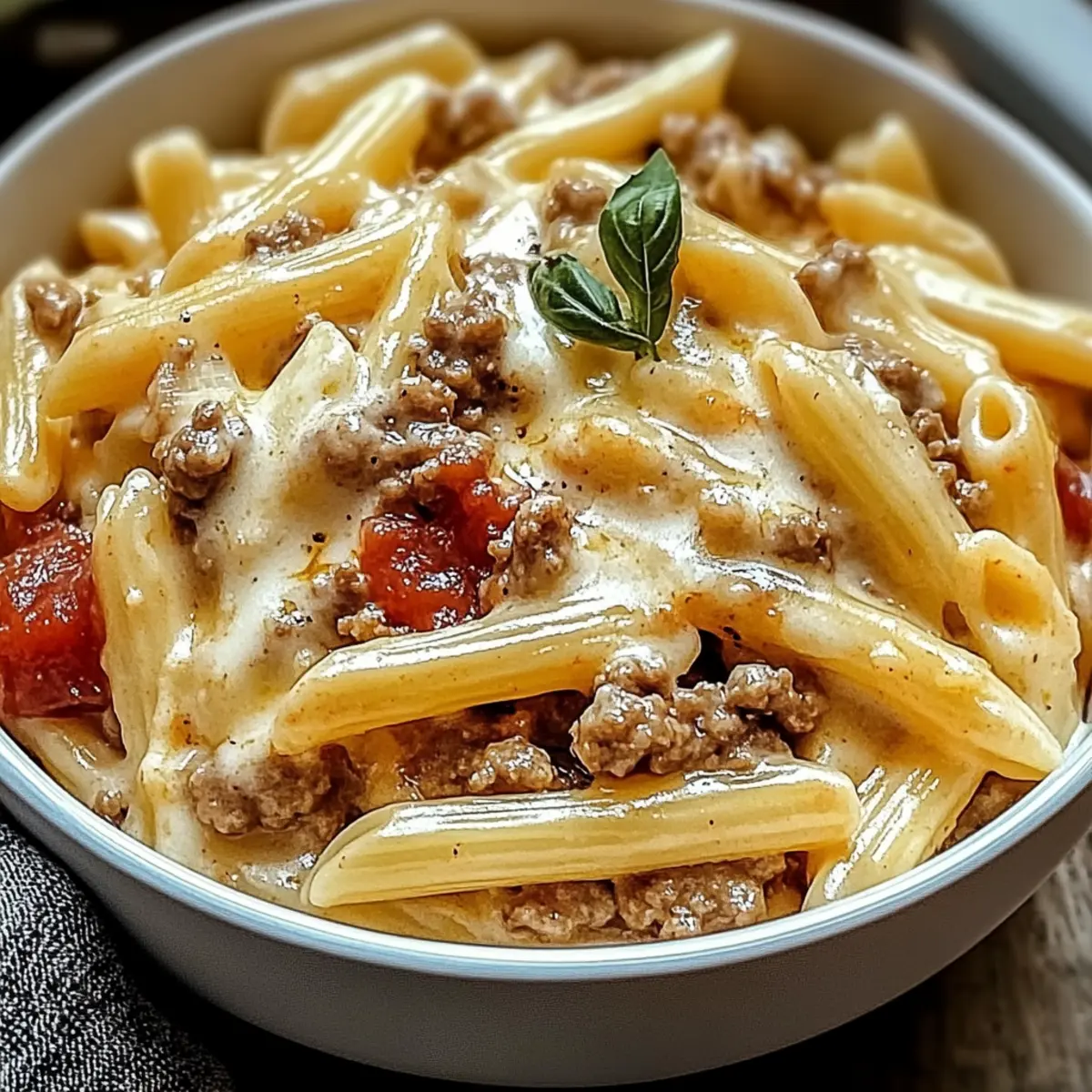 Creamy Rotel Pasta with Ground Beef for a Cozy Weeknight Meal