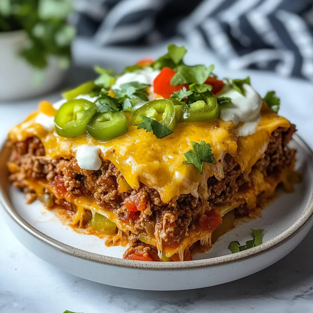 Cheesy Low Carb Taco Casserole: Easy, Delicious & Guilt-Free