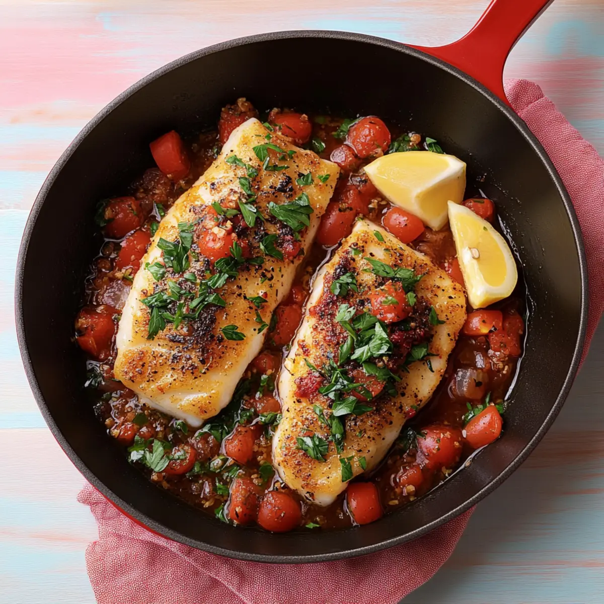 Baked Old Bay Garlic Butter Cod for a Quick Seafood Fix
