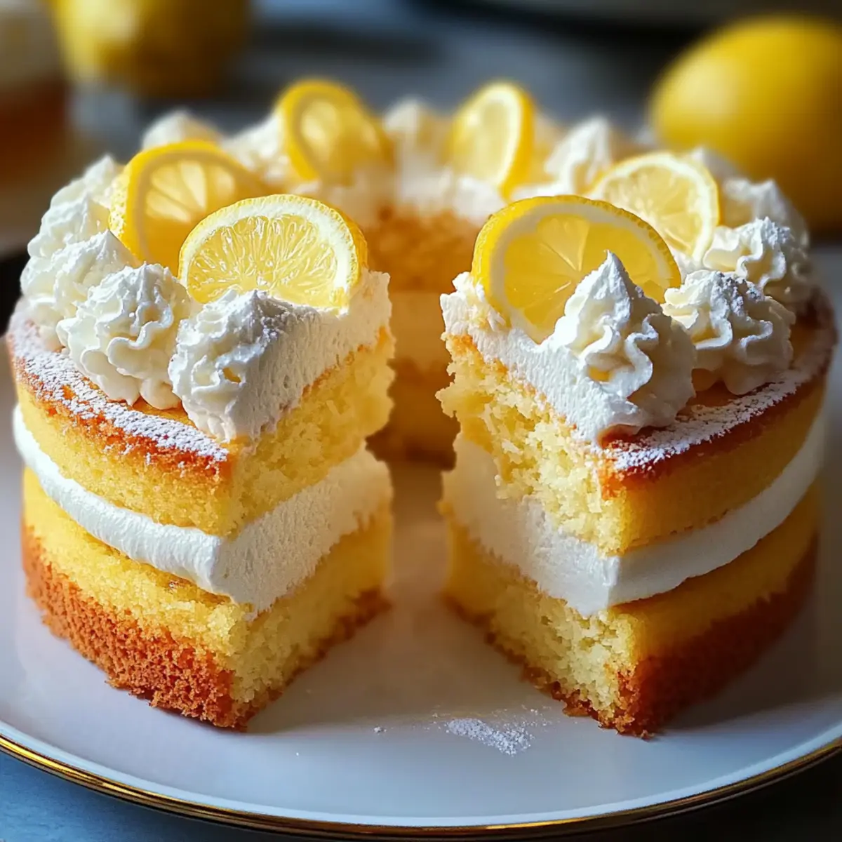 Lemon Cloud Cake: A Refreshing Treat for Any Occasion