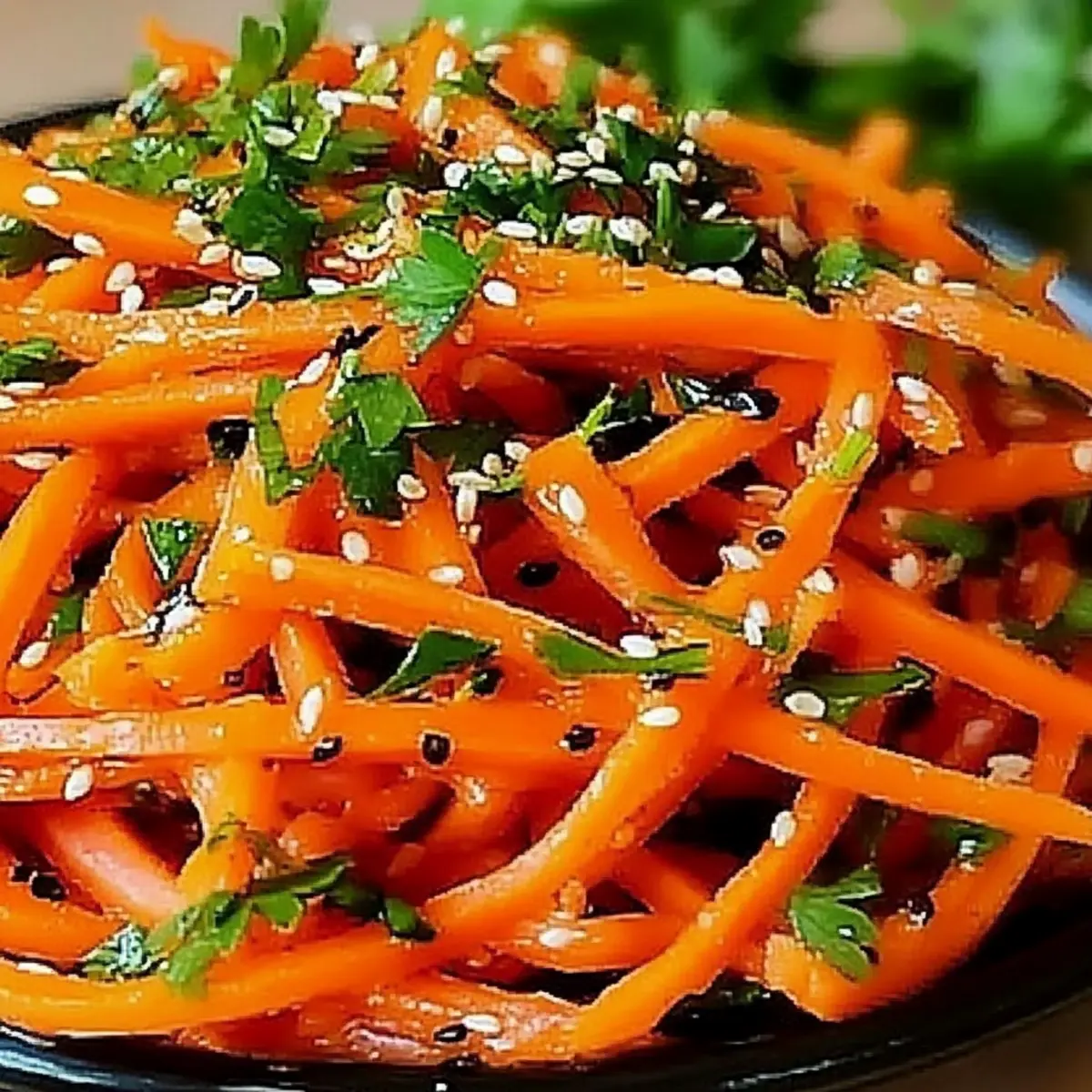 Korean Carrot Salad: Refreshing Crunch for Any Meal