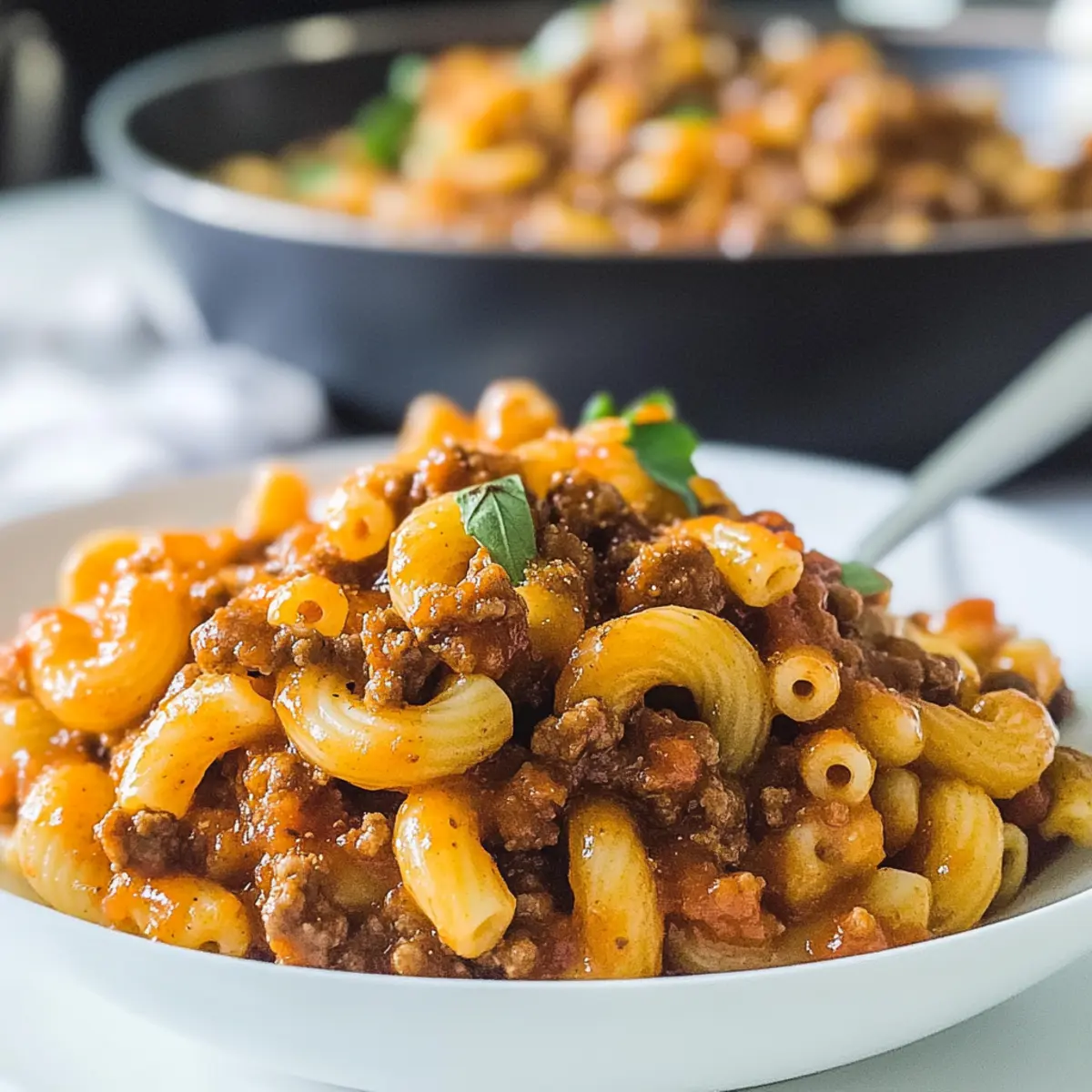 Quick and Comforting Beefaroni for a Cozy Night In