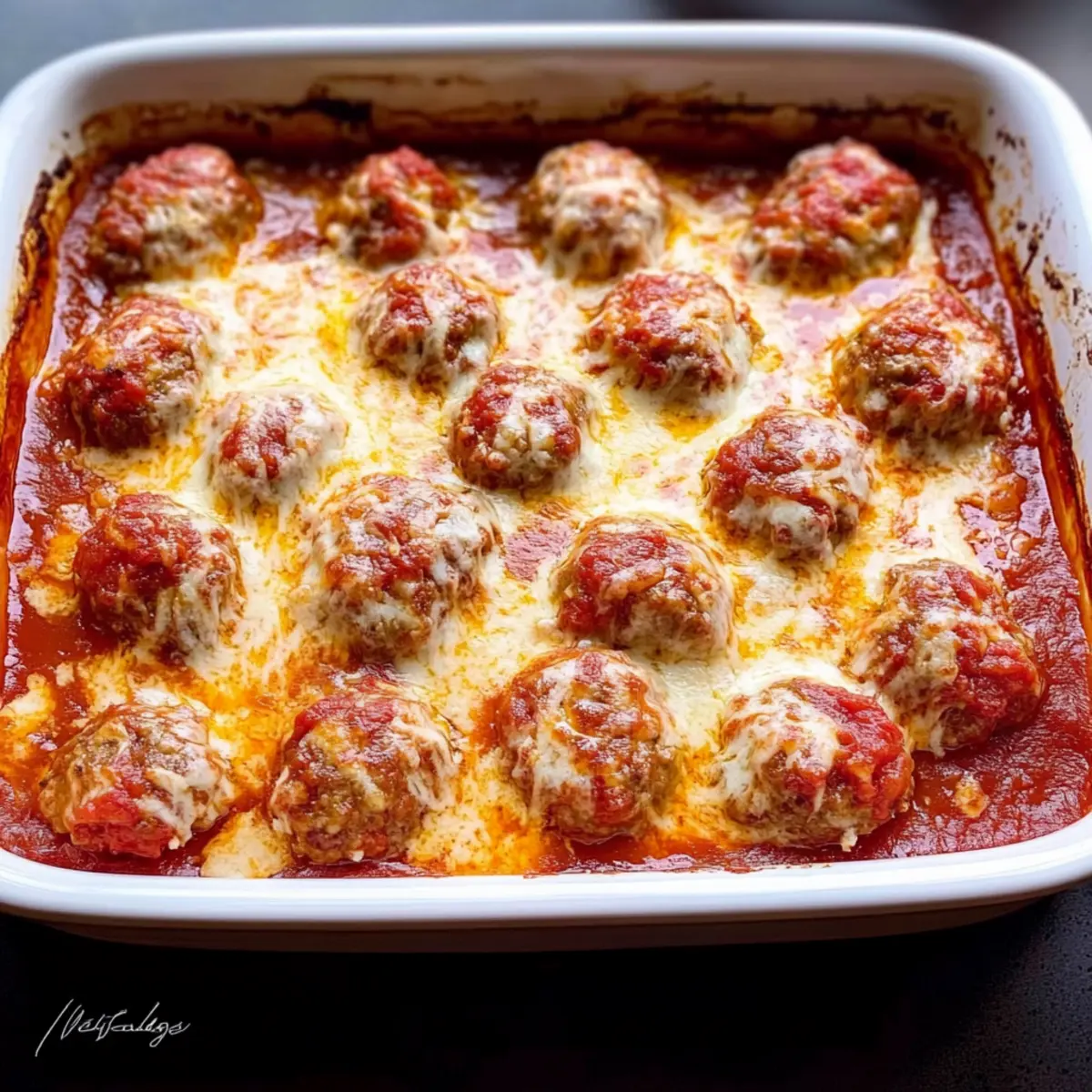Meatball Casserole: A Cozy Low Carb Family Favorite