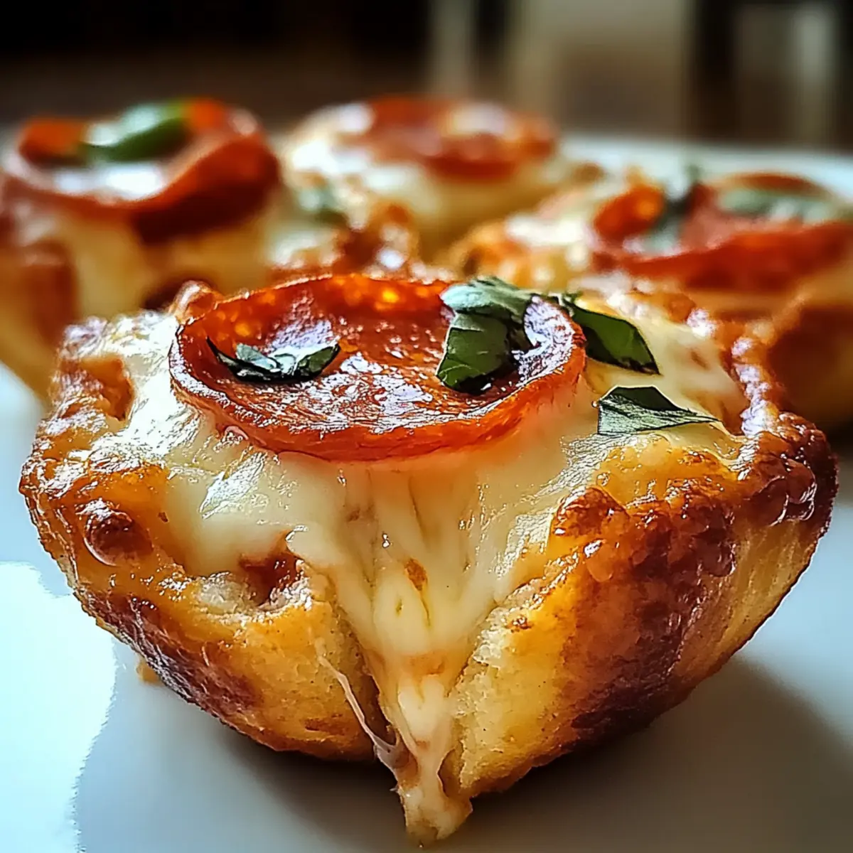 Mini Deep Dish Crescent Roll Pizzas for Effortless Family Fun