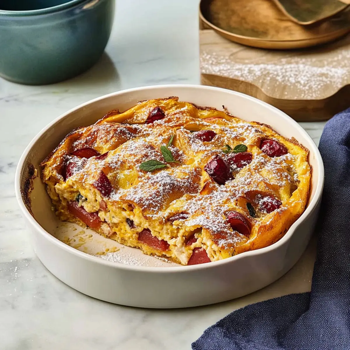Sweet and Crunchy French Toast with Cranberries and Pecans