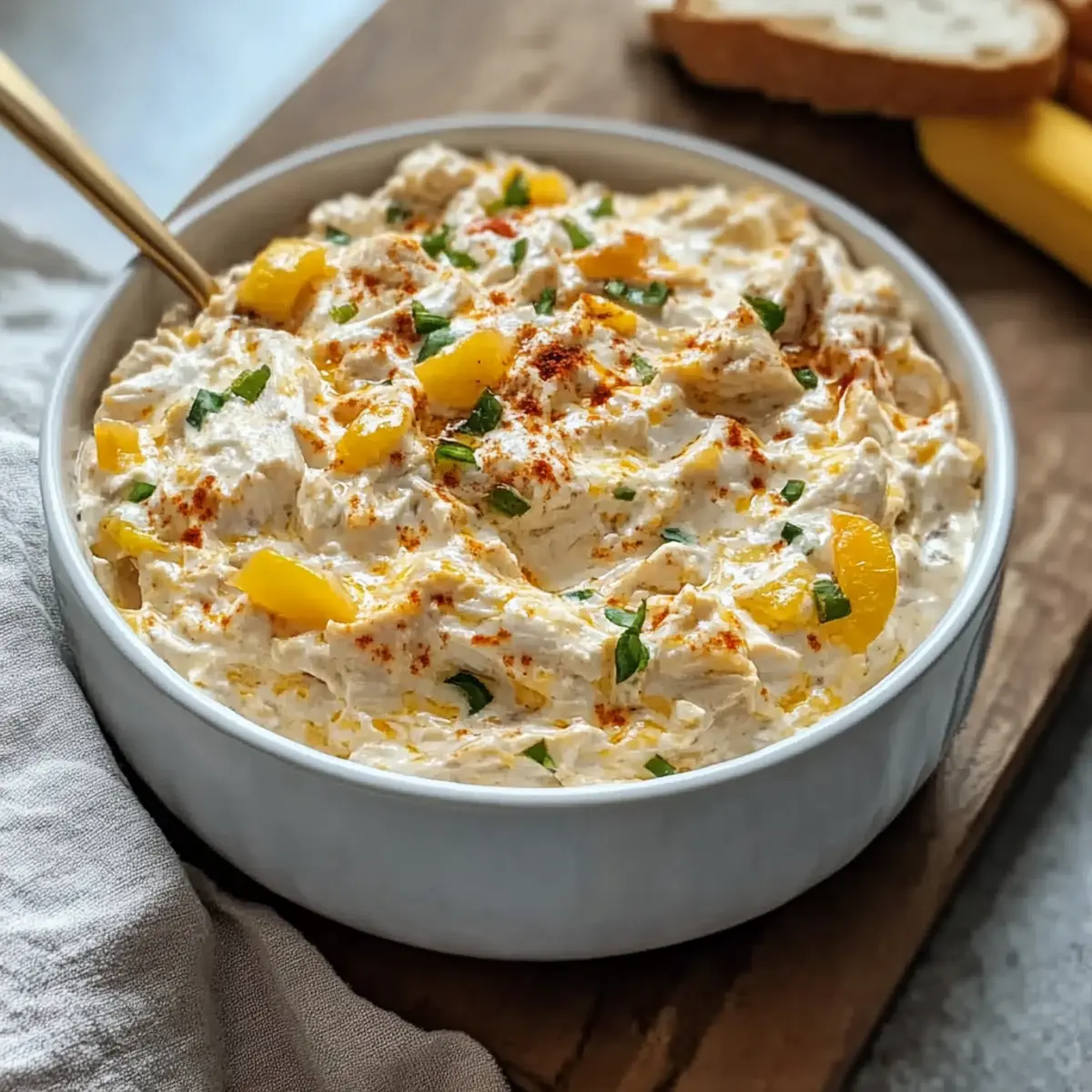 Creamy Banana Pepper Chicken Dip for Irresistible Game Nights