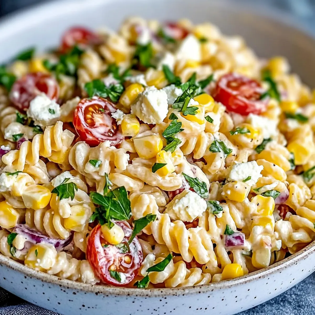 Street Corn Pasta Salad: A Flavor-Packed Recipe You’ll Love!
