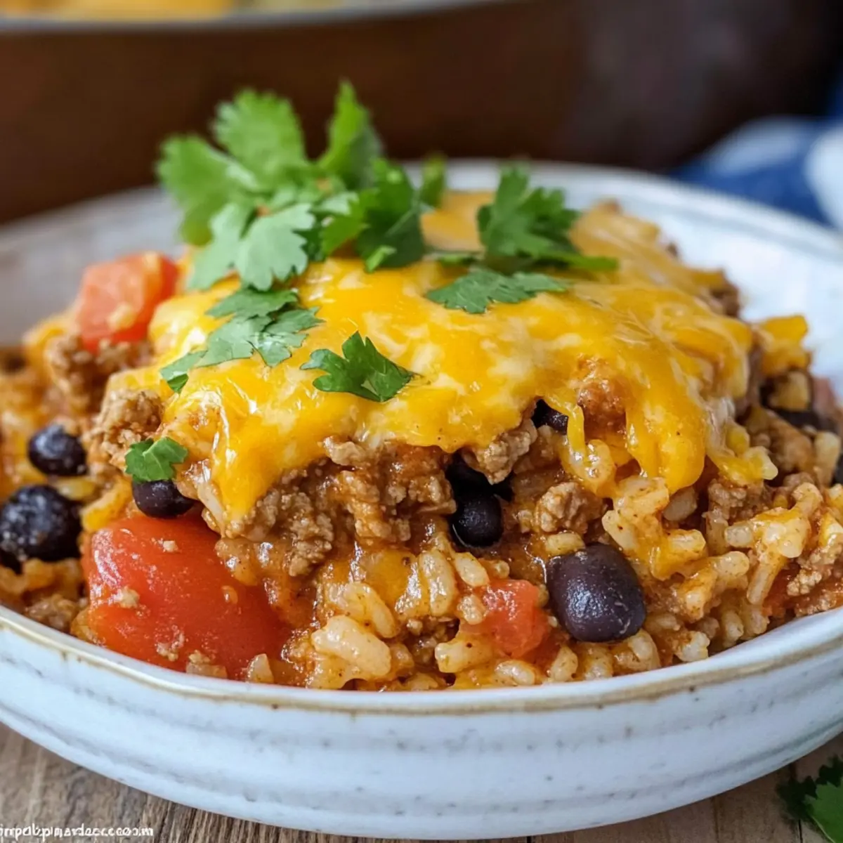 Savory Beef Enchilada Casserole with Rice for Cozy Nights