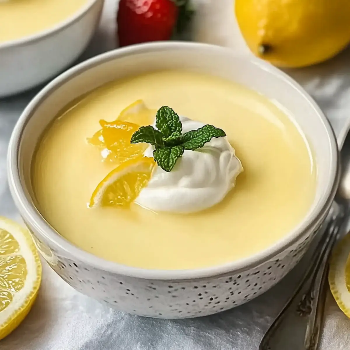 Bright and Silky Lemon Custard: A Delightful Dessert Escape