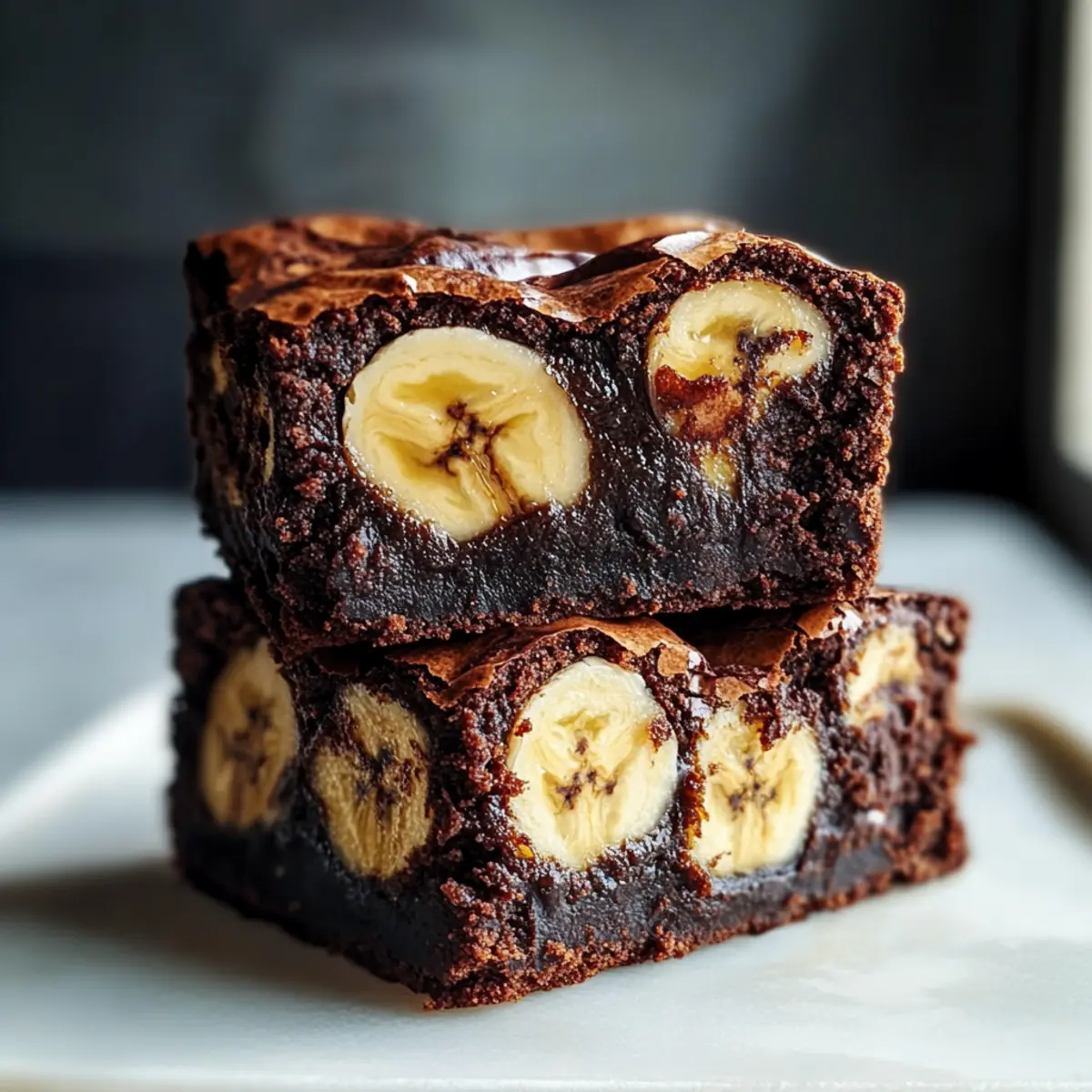Banana Bread Brownies