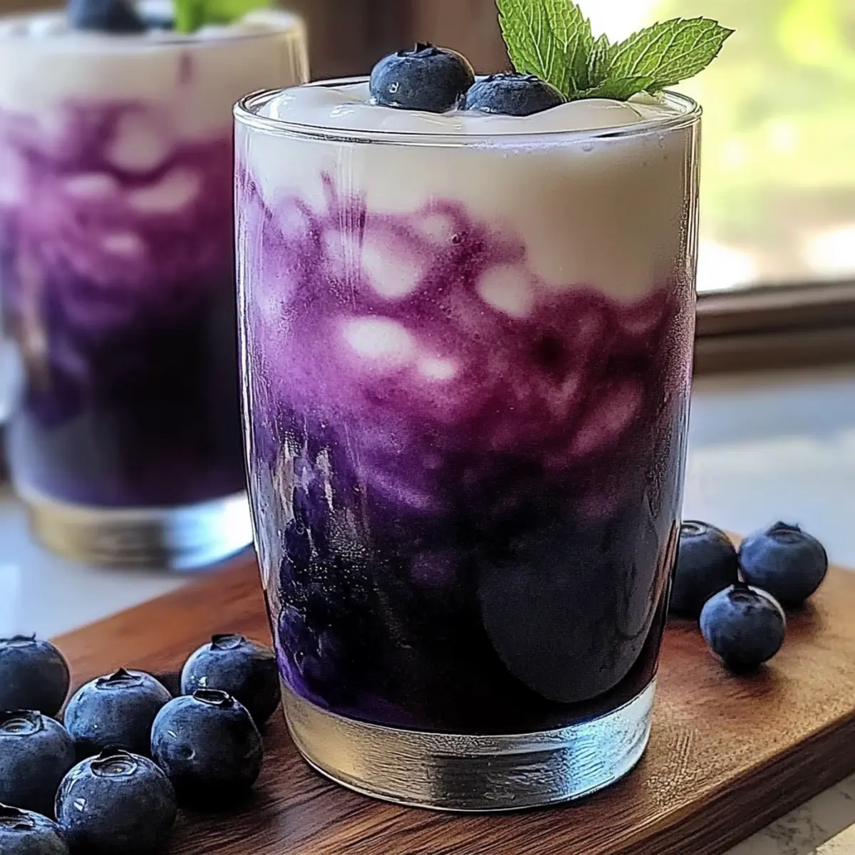 Refreshing Sugar Free Blueberry Italian Cream Soda Recipe