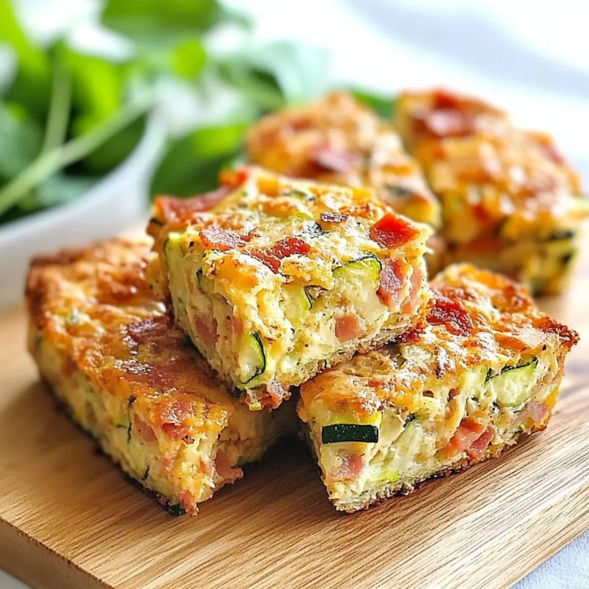 Delicious Zucchini and Bacon Slice Perfect for Meal Prep