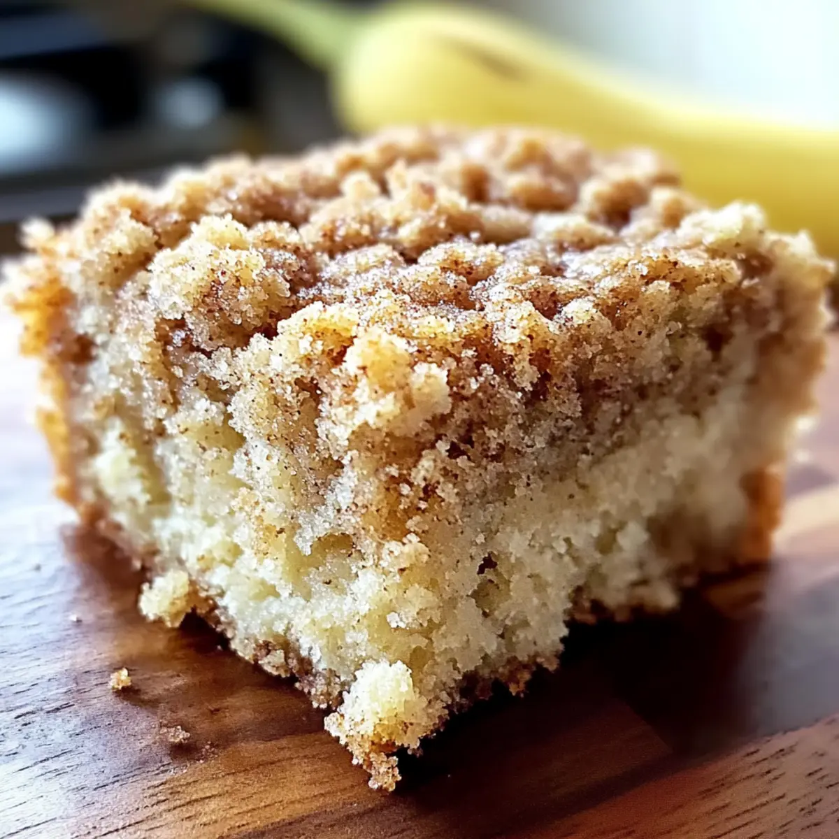 Heavenly Banana Crumb Coffee Cake for Cozy Mornings