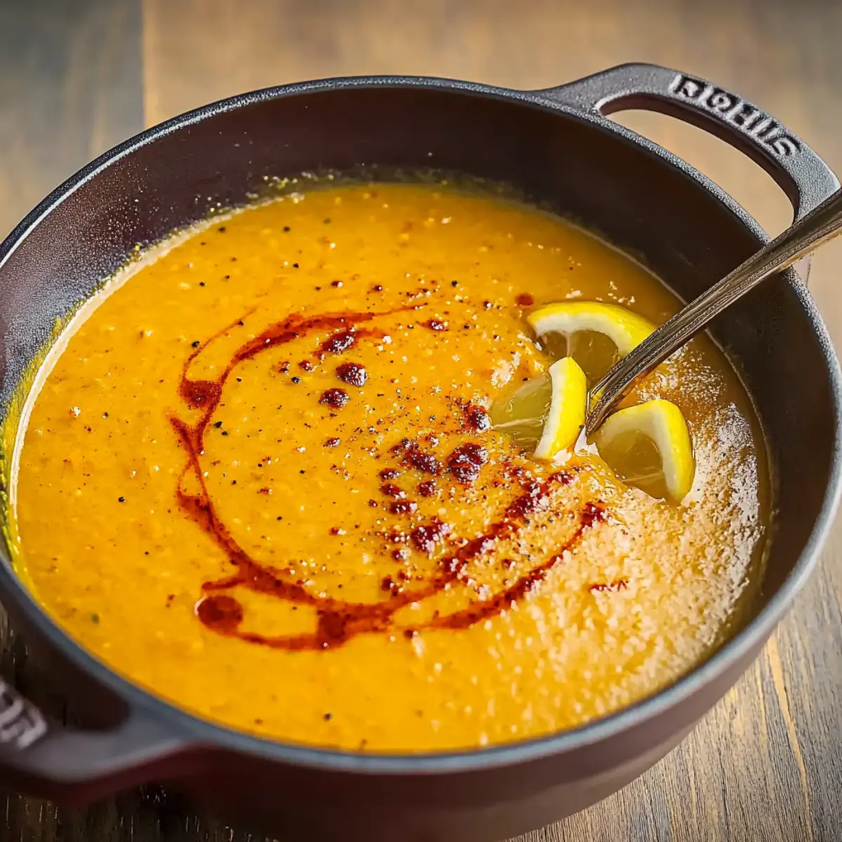 Creamy Red Lentil Turkish Soup for a Cozy Night In