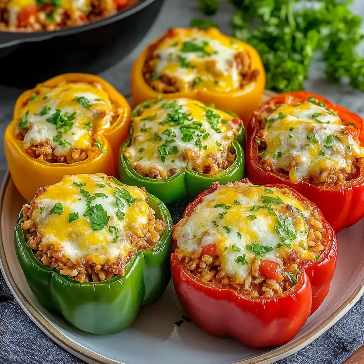 Healthy Stuffed Bell Peppers for a Wholesome Family Feast