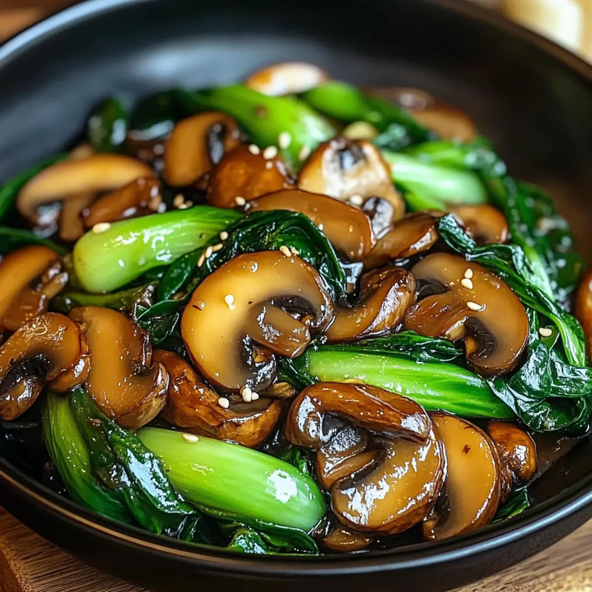 Savory Bok Choy and Mushroom Stir Fry in Just 20 Minutes