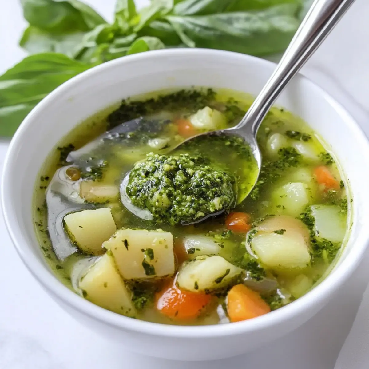 Italian Green Minestrone di Verdure Recipe for Cozy Nights