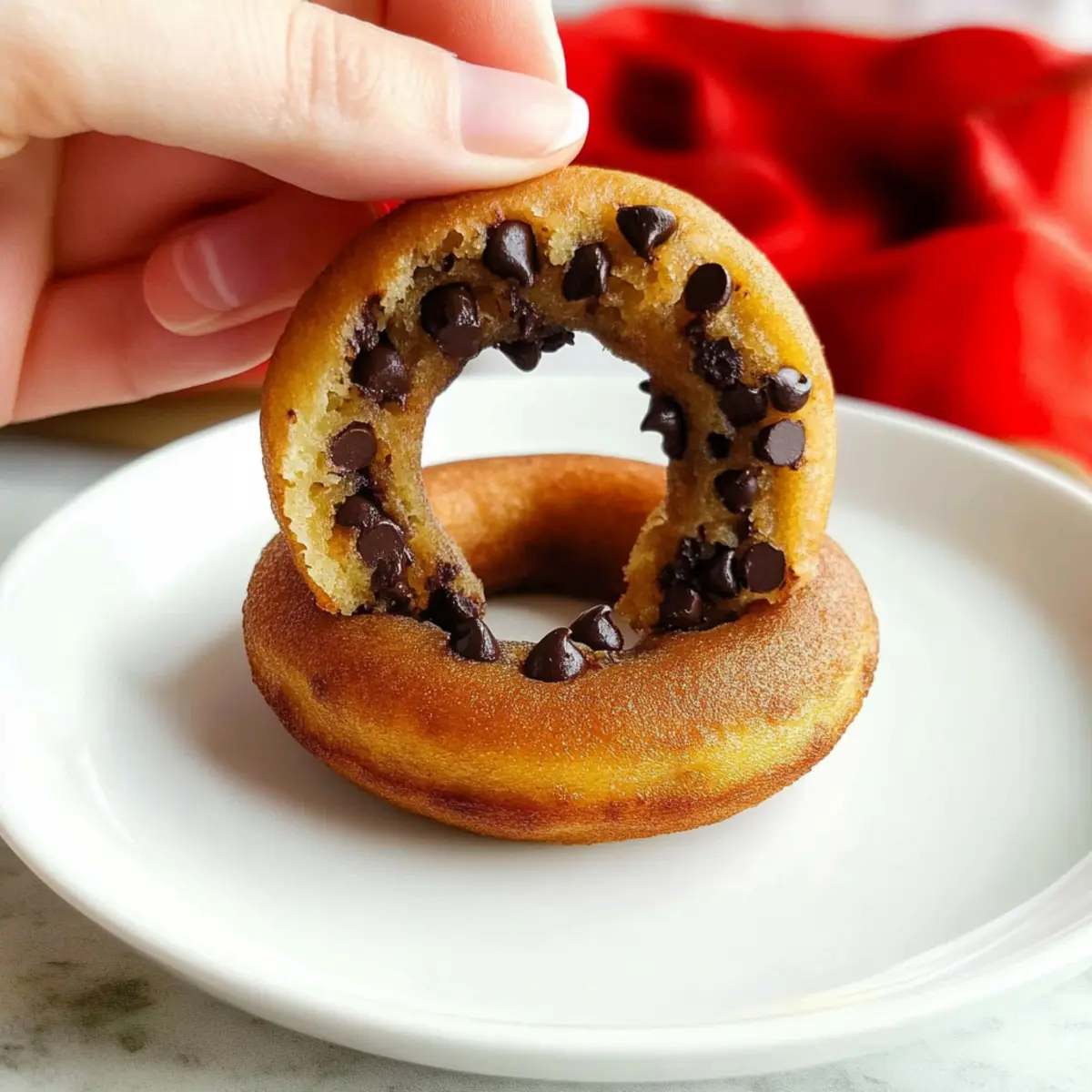 Irresistible Chocolate Chip Pancake Donuts for Your Mornings
