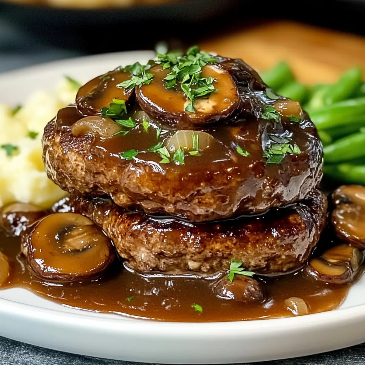 Bobby Flay’s Salisbury Steak: A Gourmet Comfort Classic