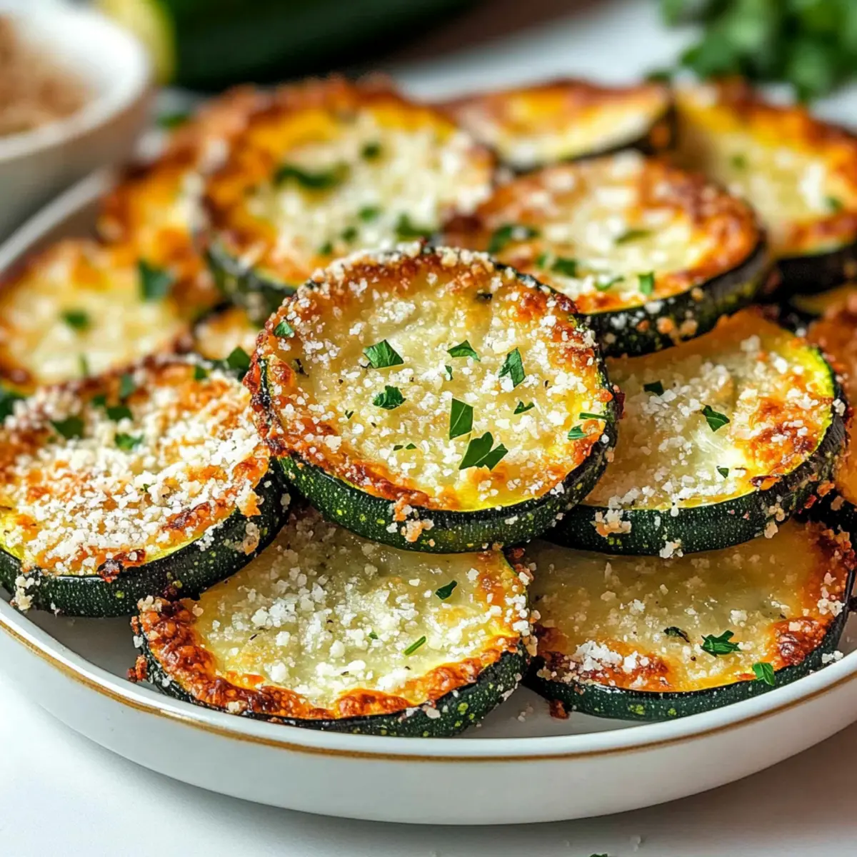 Crispy Baked Parmesan Zucchini for Your Guilt-Free Snack Attack