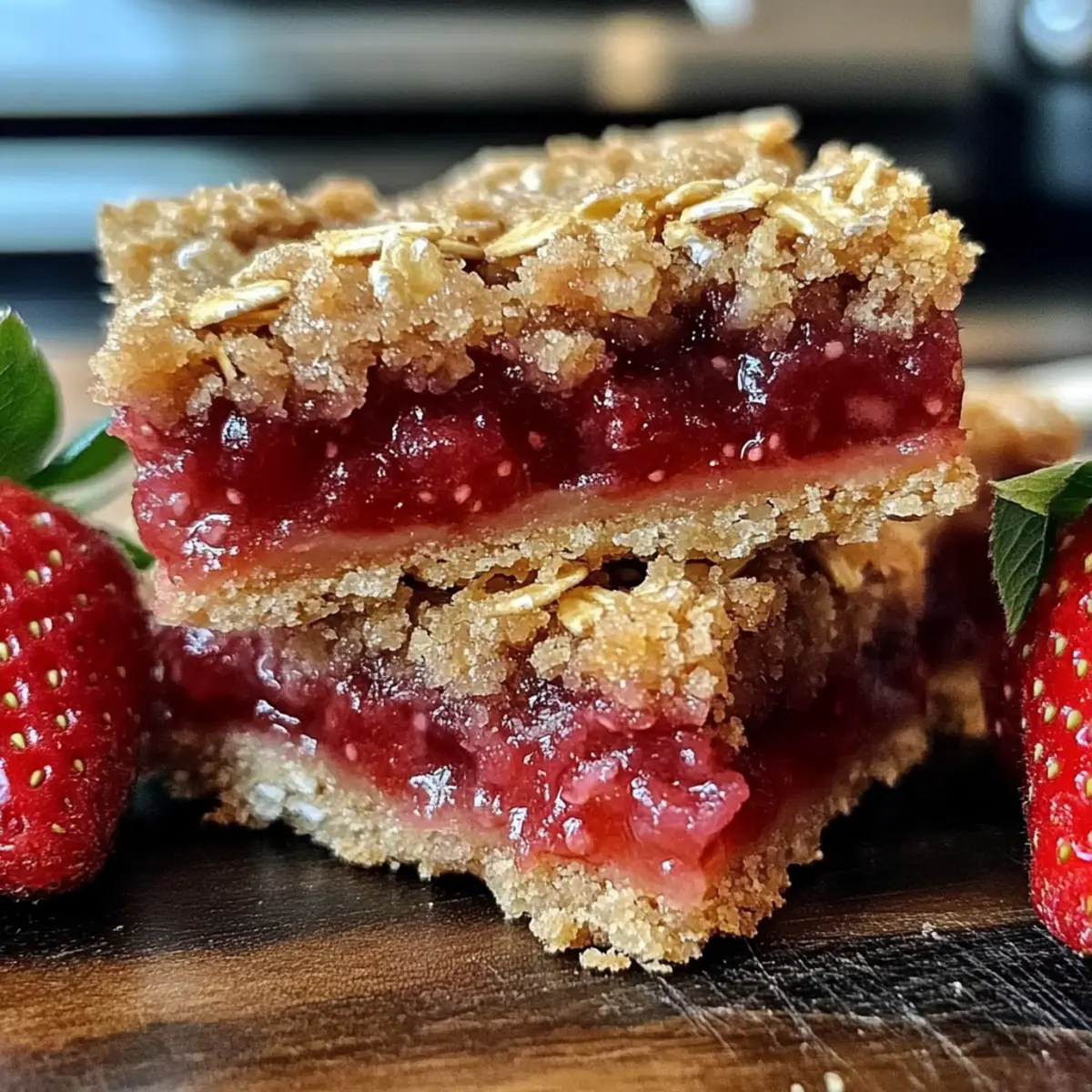 Delicious Strawberry Breakfast Bars for a Wholesome Start