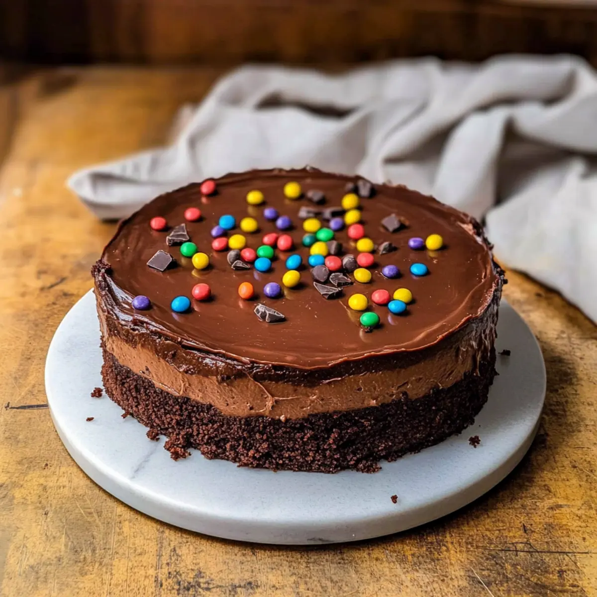 Cosmic Brownie Cheesecake: A Nostalgic Chocolate Delight