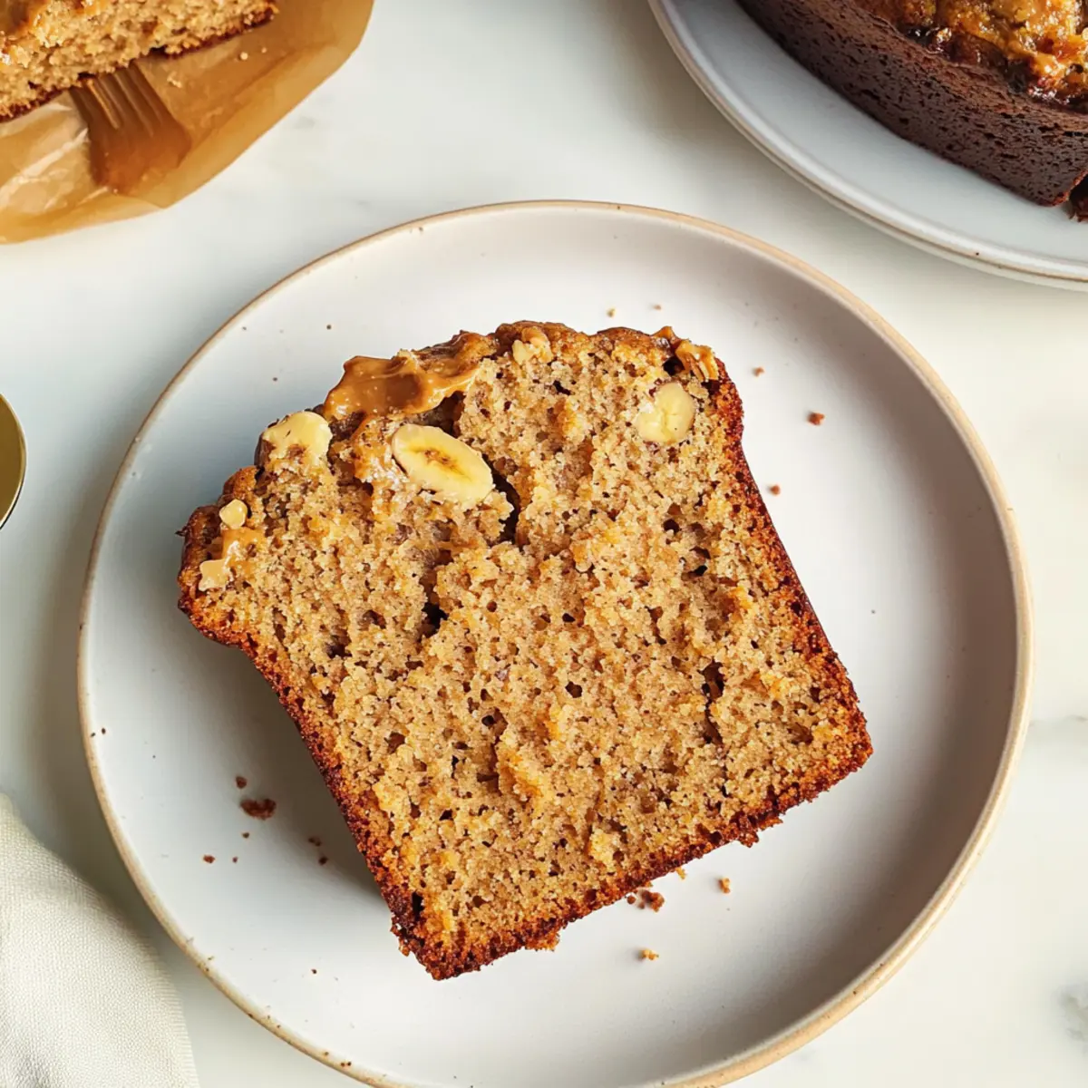 Irresistibly Moist Peanut Butter Banana Bread Recipe