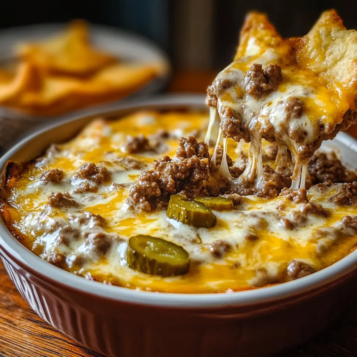 Crockpot Big Mac Dip: A Comforting Cheesy Game Day Treat