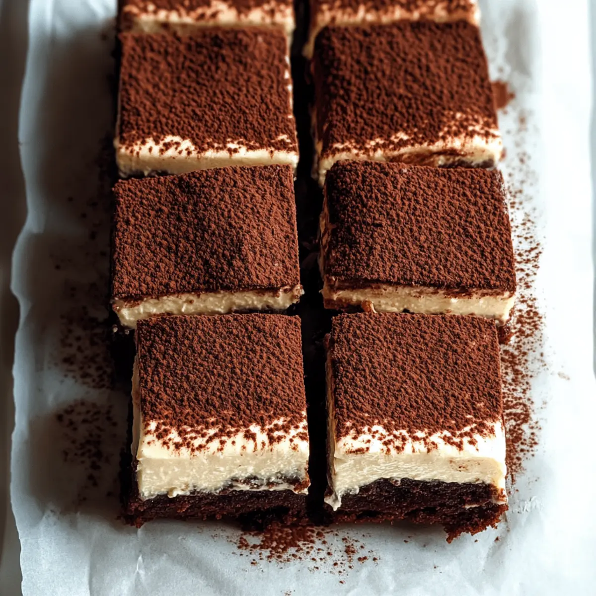 Indulge in Gluten Free Tiramisu Brownies: Coffee Bliss Awaits