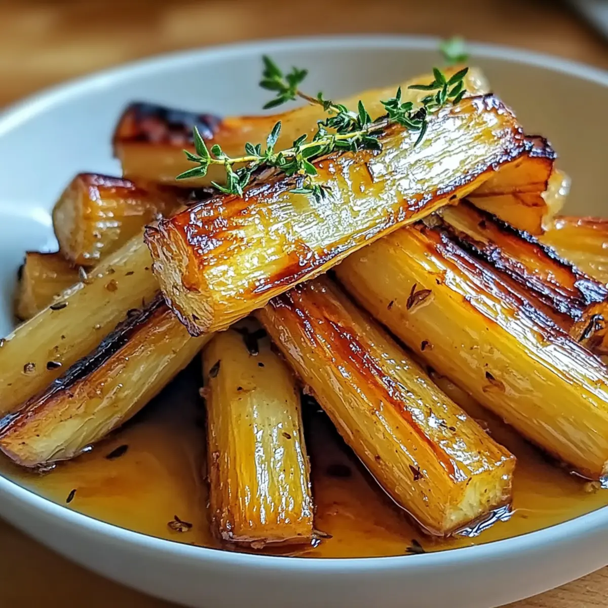 Delicious Maple Roasted Parsnips with Thyme for Cozy Meals