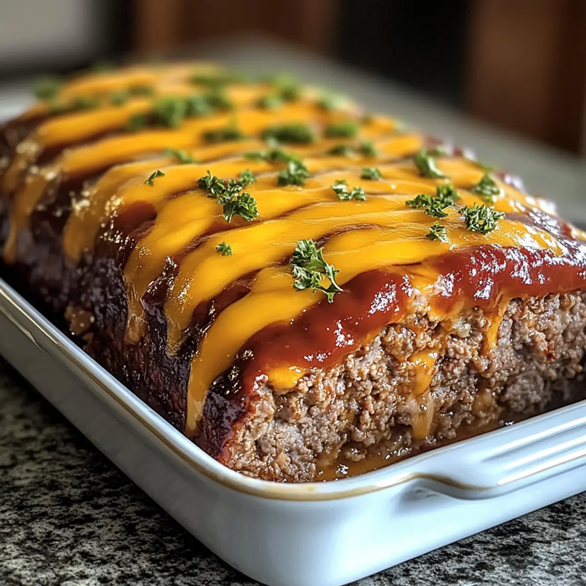 Cheeseburger Meatloaf (Keto/Low Carb): Comfort Food Remix