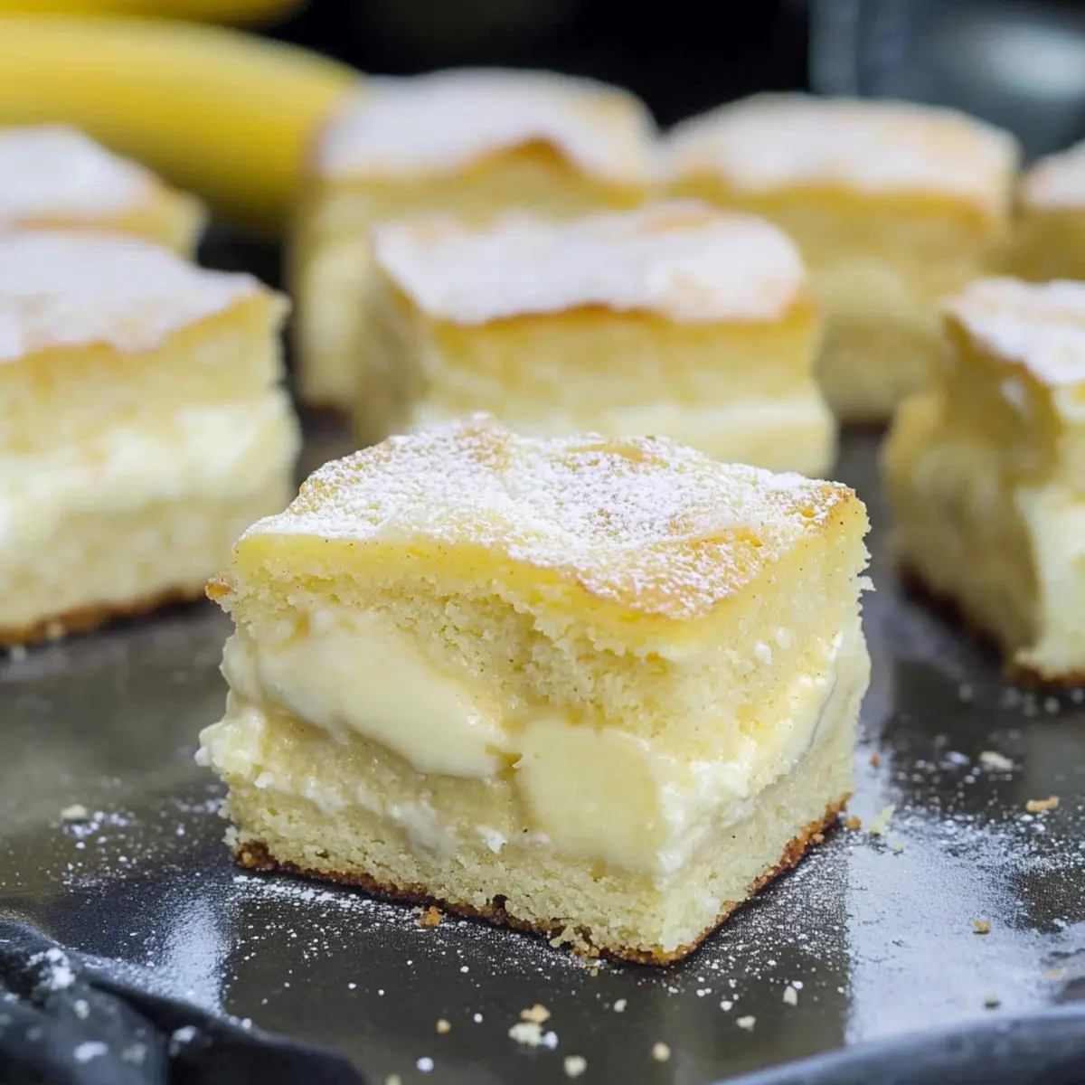 Delight in Homemade Easy Banana Magic Cake Layers