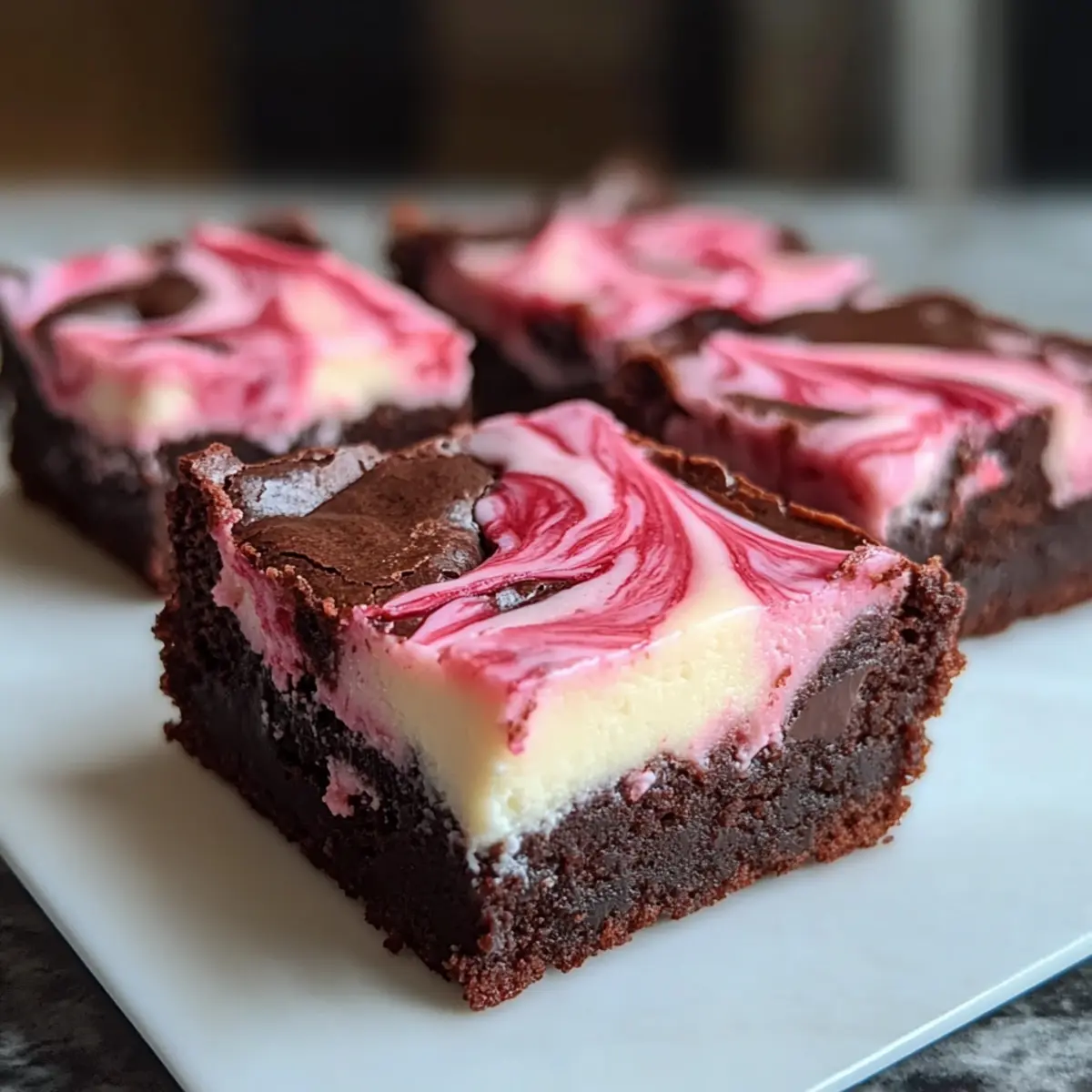 Decadent Valentine’s Day Cheesecake Brownies You Can't Resist