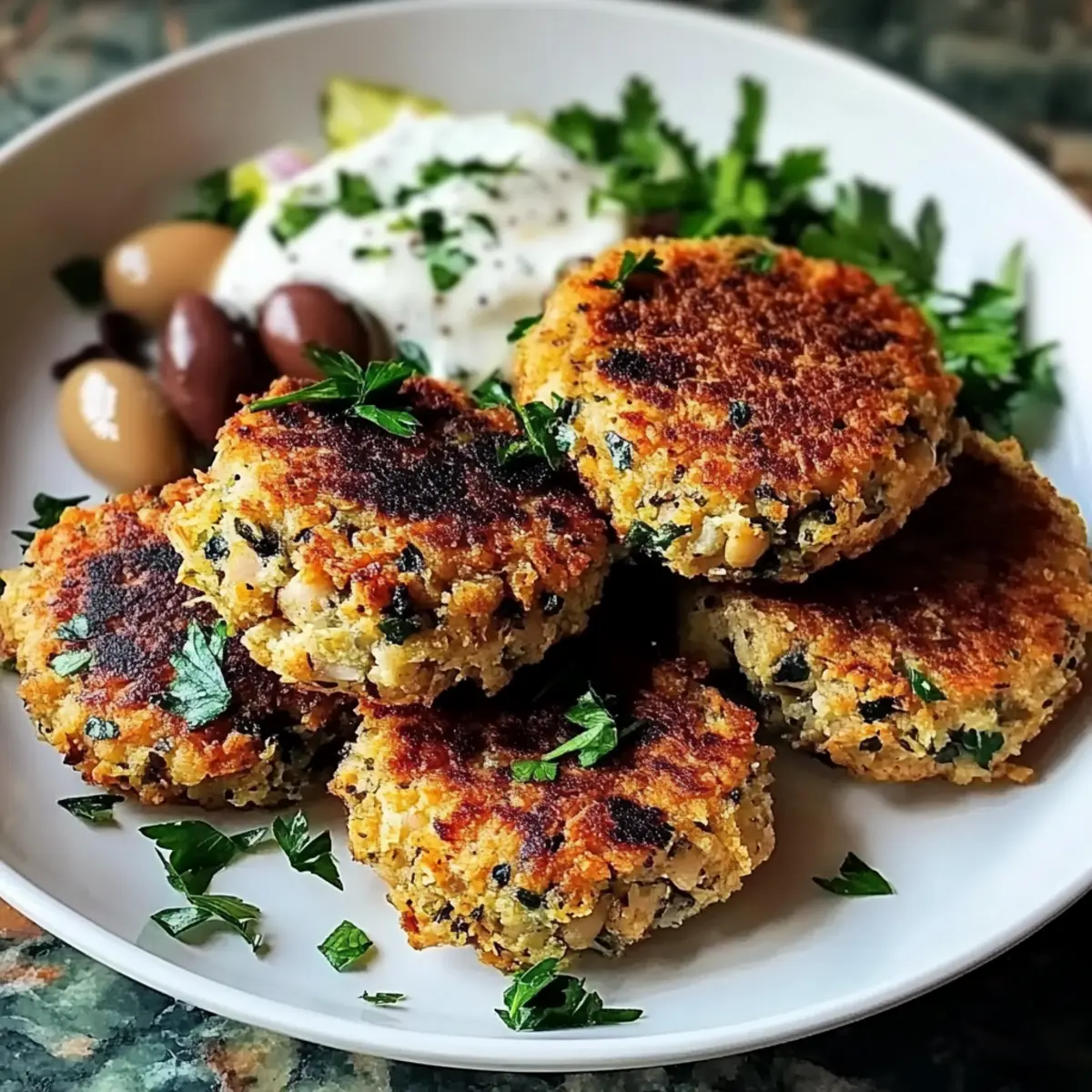 Mediterranean Cannellini Bean Patties for Flavorful Meal Prep