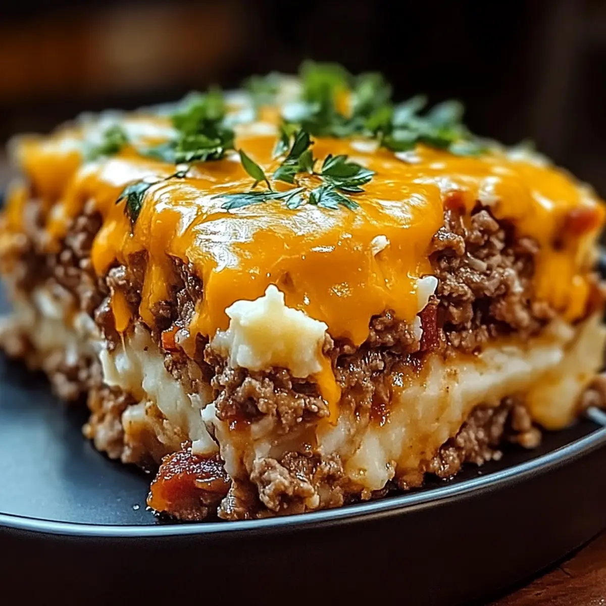 Cheesy Loaded Meatloaf Casserole: Comfort Food Awaits You