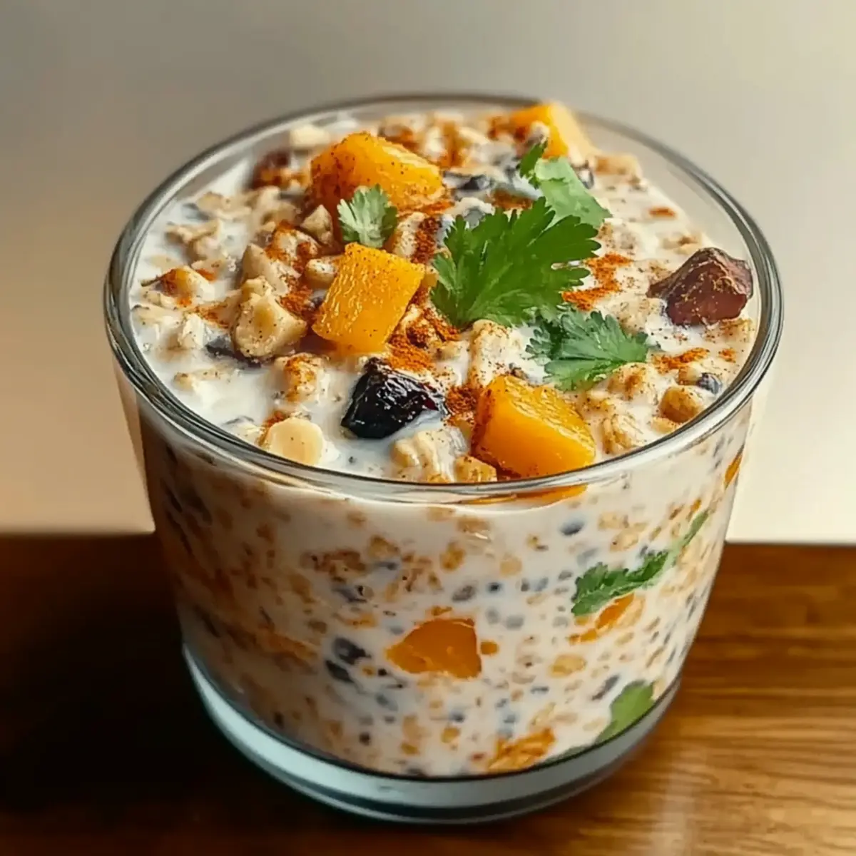 Nourishing Indian Overnight Oats for a Wholesome Morning Boost