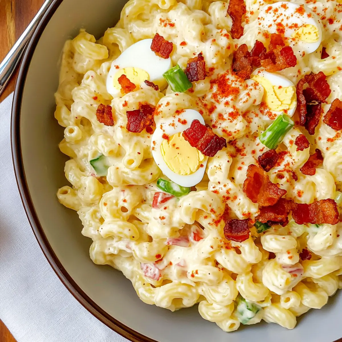 Creamy Deviled Egg Pasta Salad: Your Summer Comfort Dish