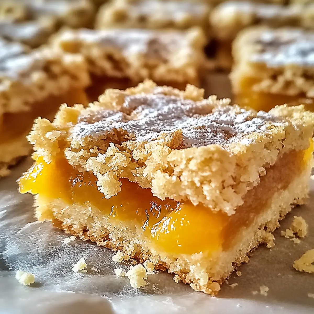 Apricot Shortbread Bars Recipe