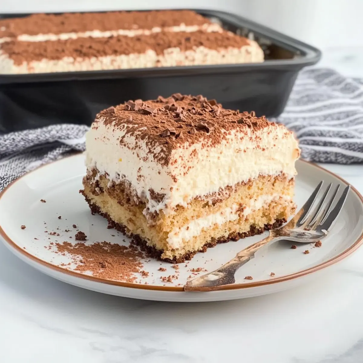 Delicious Tiramisu Poke Cake That Family Will Devour