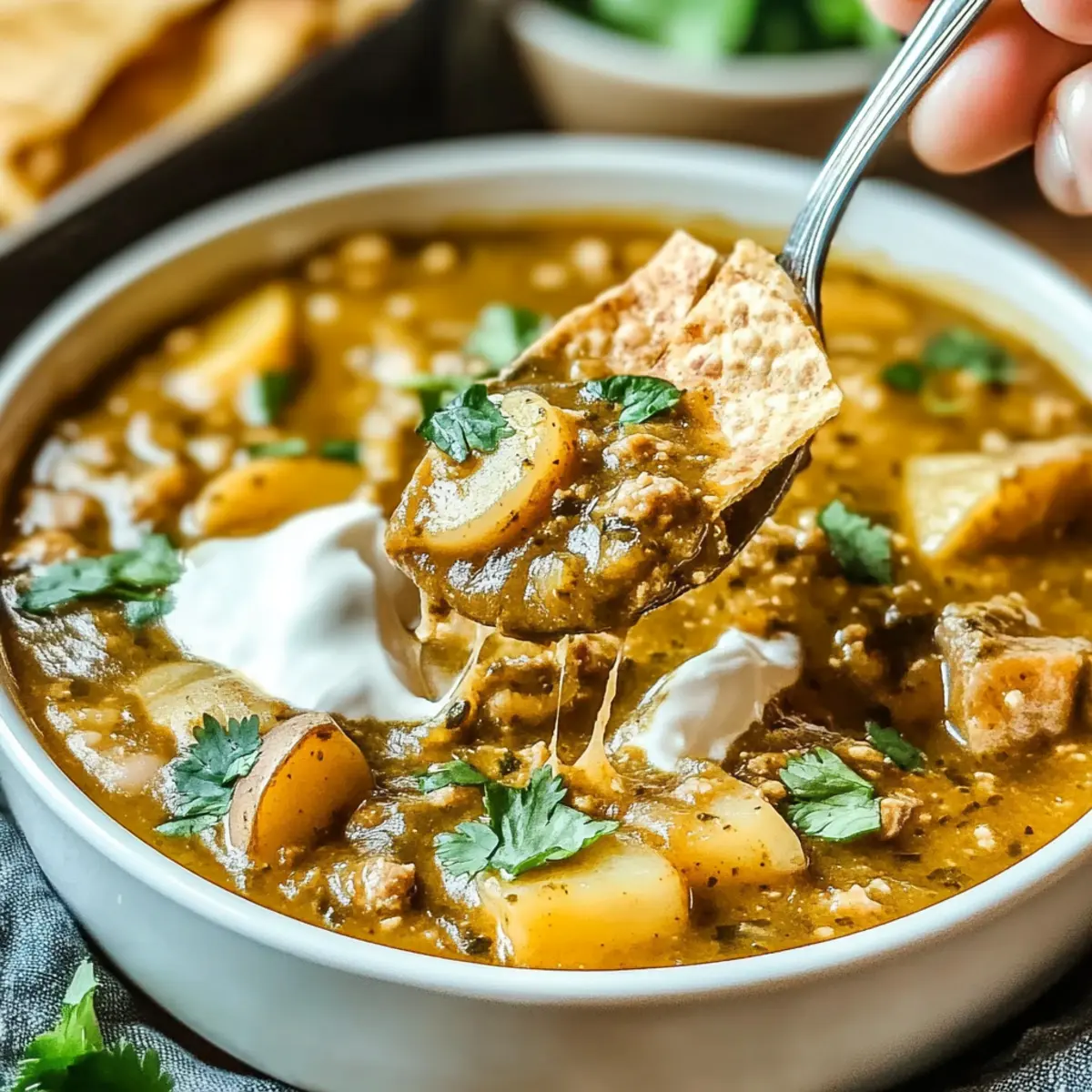 Mouthwatering Colorado Green Chili
