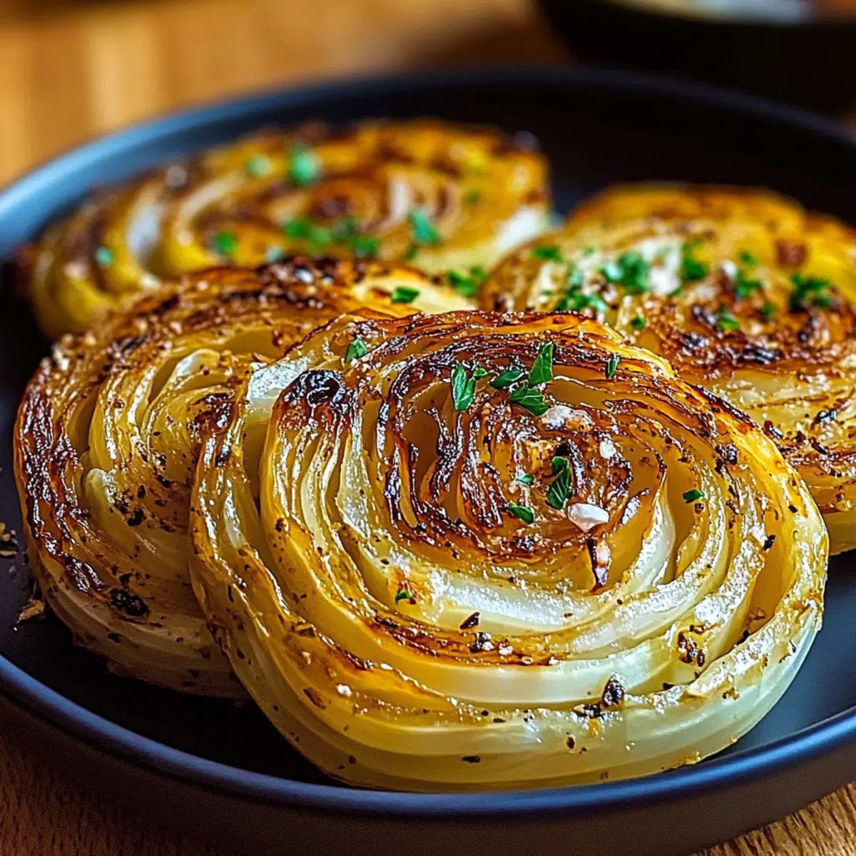Oven Roasted Garlic Cabbage Steaks Crispy and Deliciously Healthy