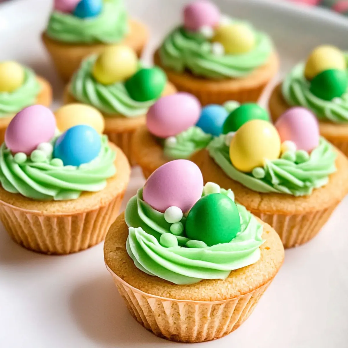 Easter Basket Sugar Cookie Cups