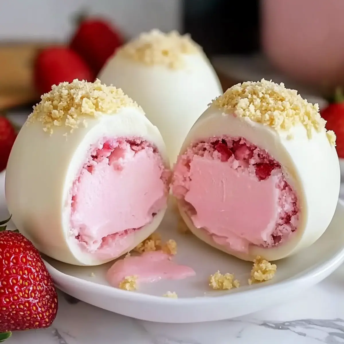 Strawberry Shortcake Easter Egg Bombs