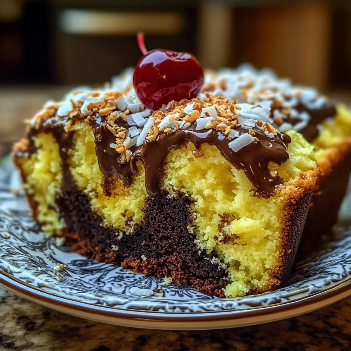 Devilish Triple Chocolate Pistachio Bread