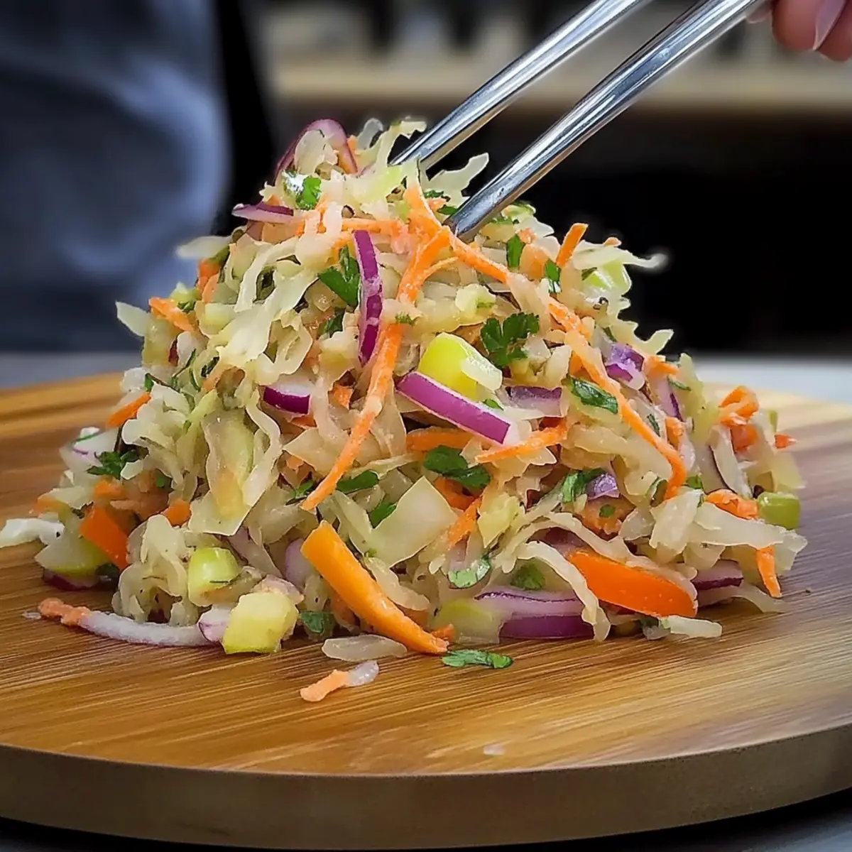 Old Fashioned Sauerkraut Salad - A Tangy Family Favorite