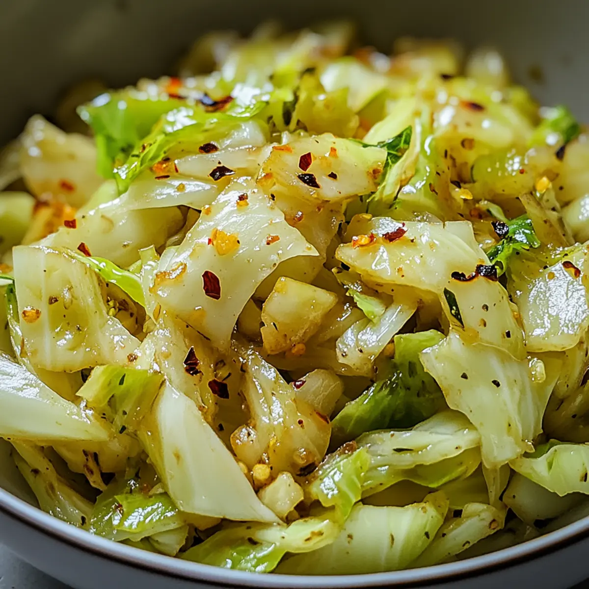 Sautéed Cabbage with Garlic: Quick & Flavorful Delight
