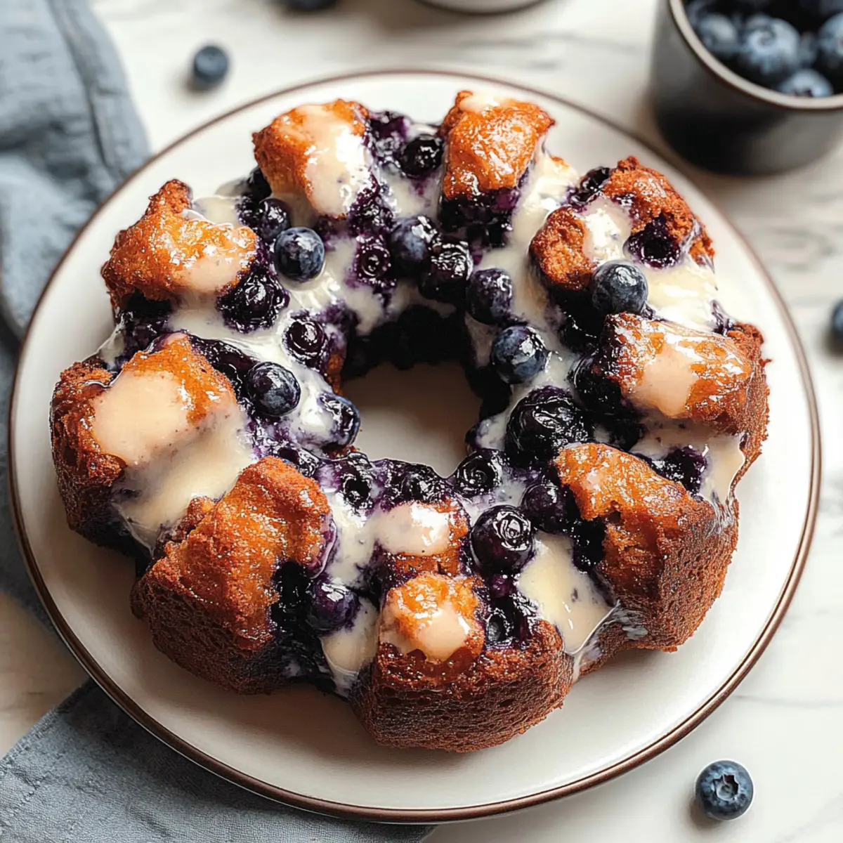 Blueberry Monkey Bread