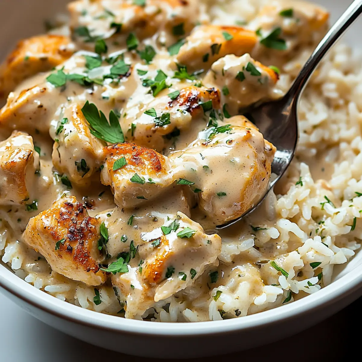 Creamy Herb Chicken & Basmati Rice for Cozy Nights In