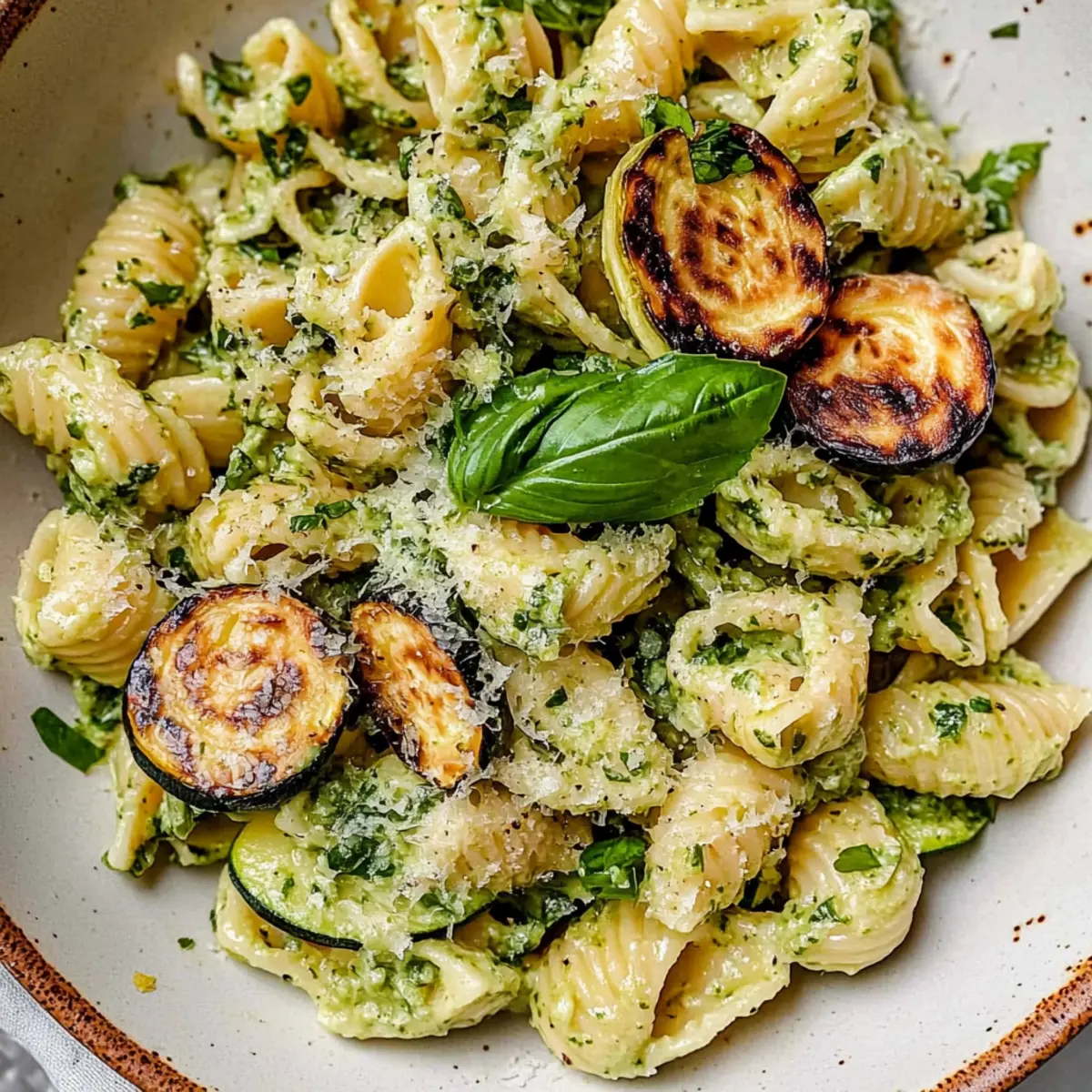 Lemon Basil Pasta Salad