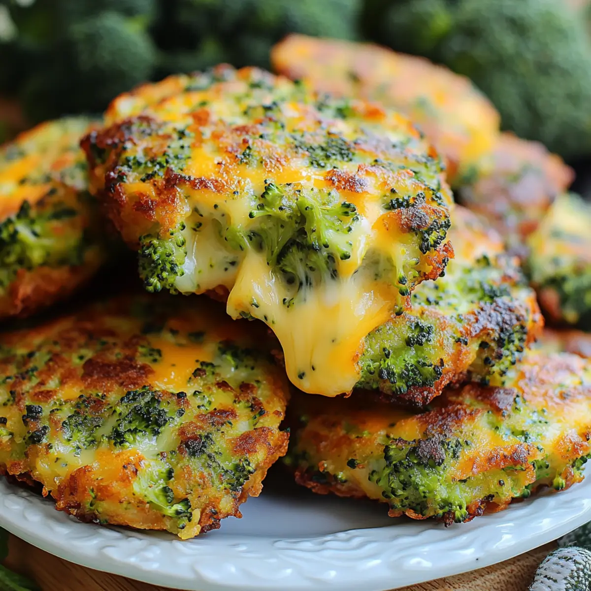 Savory Broccoli Cheese Patties That Everyone Will Love